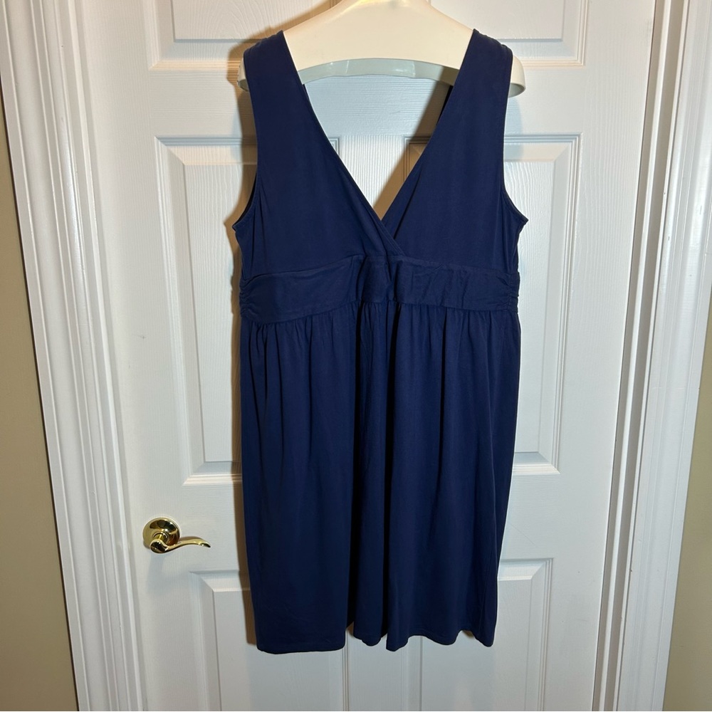 Old Navy Dark Blue Vneck Dress